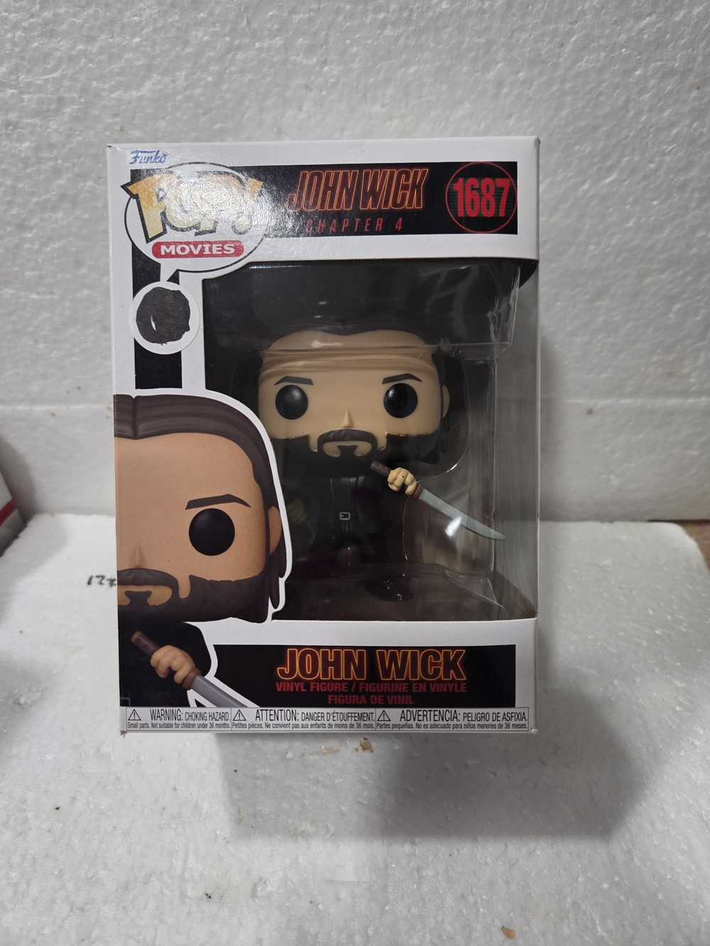 Funko Pop! John Wick #1687 Vinyl Figure - Black Outfit
